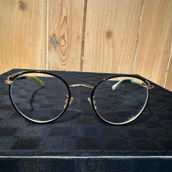 TOM FORD 5332 COL 005 SIZE 51/20/150. HORN TEMPLE BLACK METAL FRONT. - Picture 6 of 8